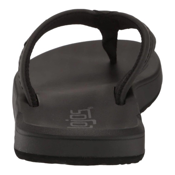 Flojos Mens Black Flip Flop Sandals Men 11 Cushioned Arch Support‎ Thong Shoes main image 4